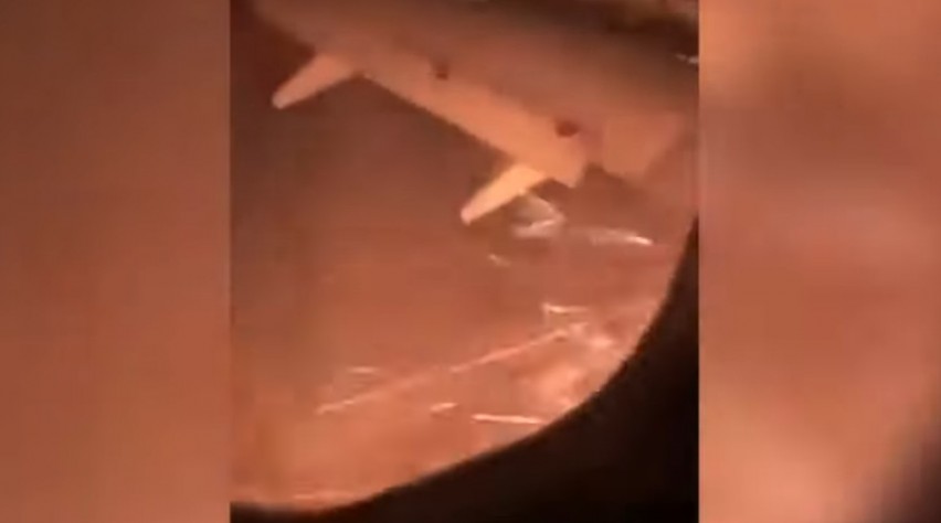 Foto (c) Zapping 2019/YouTube Royal Air Maroc 737 Incident