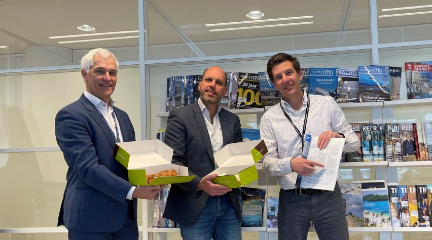 Foto (c) Reismedia Schiphol Voorspelling Taart