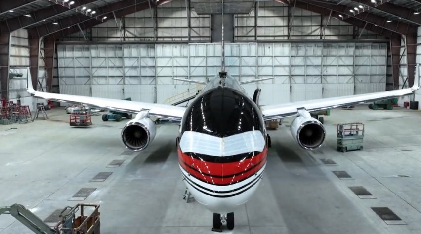 Foto (c) Eric Trump/Landlocked Aviation Services Trump Force One