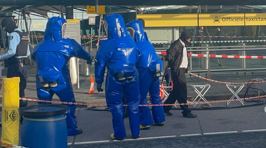 Foto (c) Reismedia Verdachte situatie Schiphol
