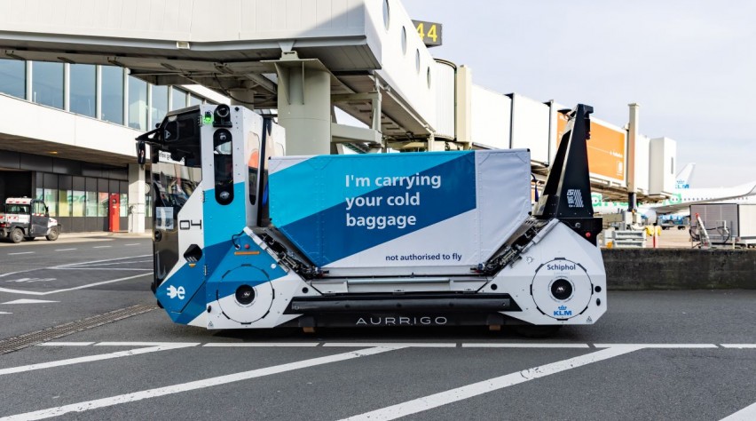 Foto (c) Schiphol Autonome bagagekar Schiphol