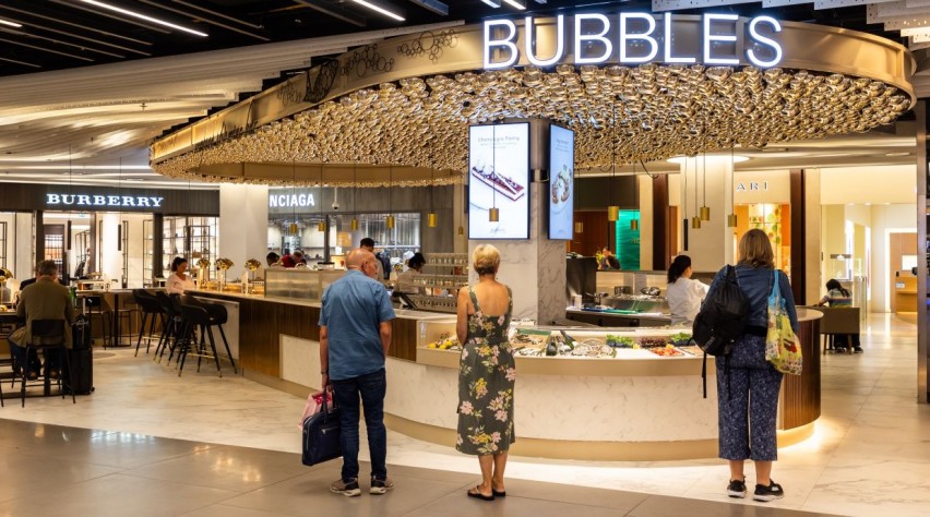Foto (c) Schiphol Seafoodbar Schiphol