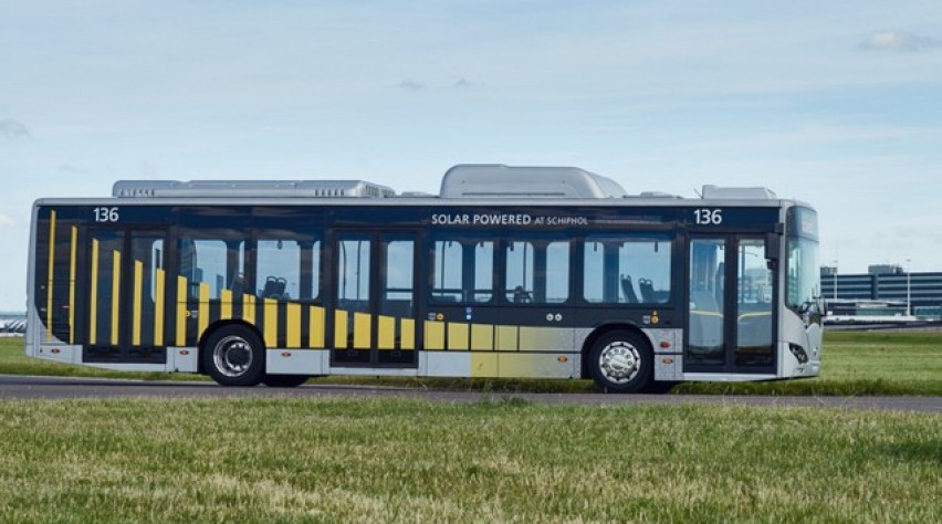 elektrische bus, schiphol