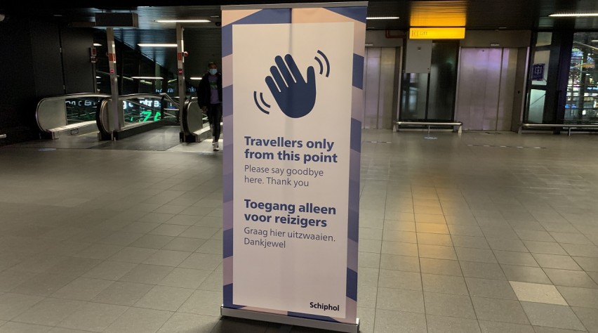 Foto (c) Reismedia Schiphol Corona