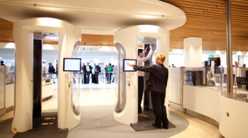Foto (c) Schiphol Schiphol security controle