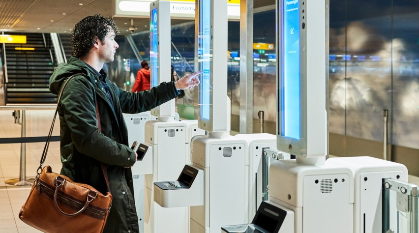 Foto (c) Schiphol Schiphol gezichtsherkenning
