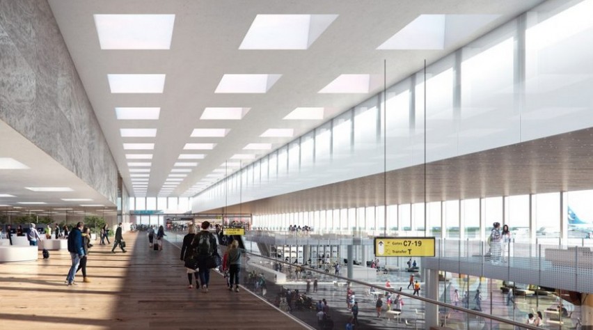 Foto (c) KAAN Architecten Terminal A Schiphol