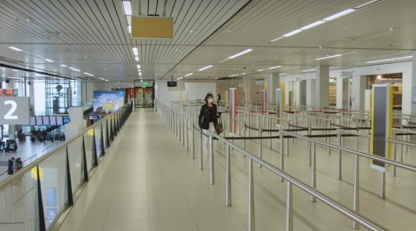 Foto (c) Schiphol Leeg Schiphol