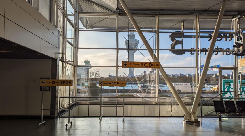 Foto (c) Reismedia Schiphol Vertrekhal 3 Toren