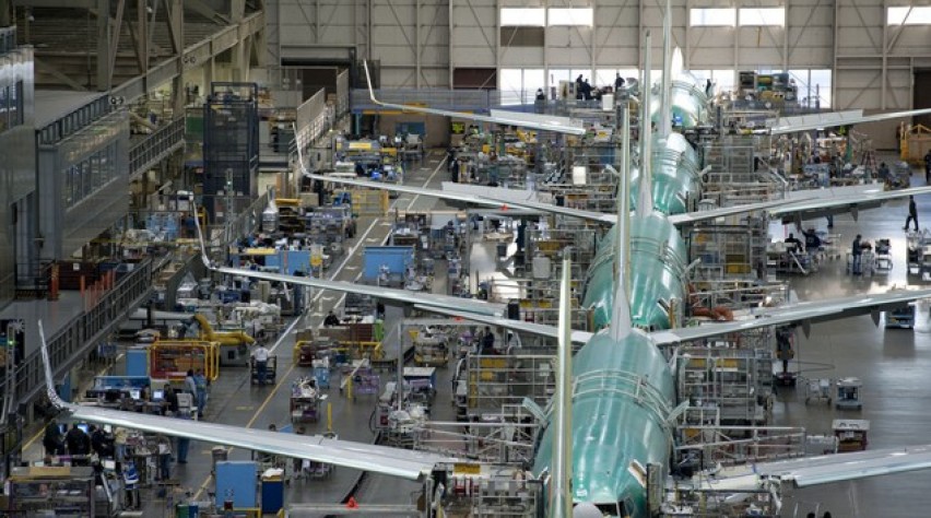 boeing 737, productie, fabriek