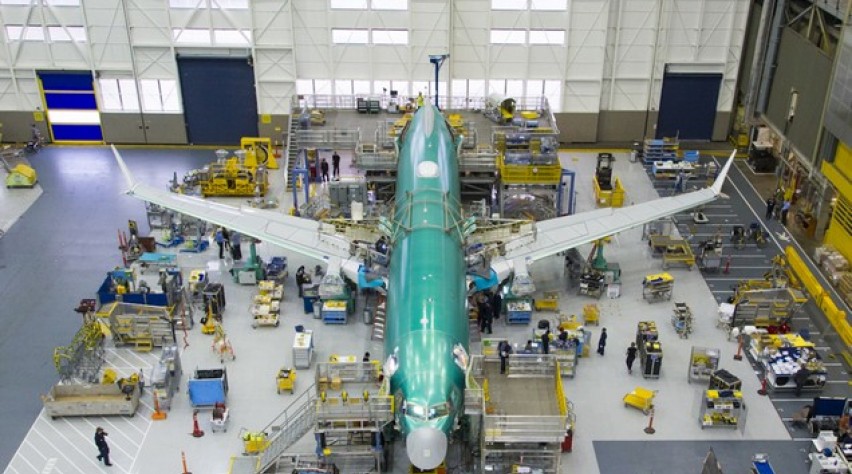 Foto (c) Boeing boeing, 737, max, assemblage, renton