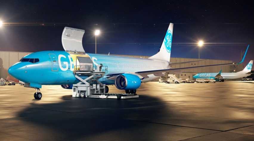 Foto (c) GECAS boeing 737-800bcf