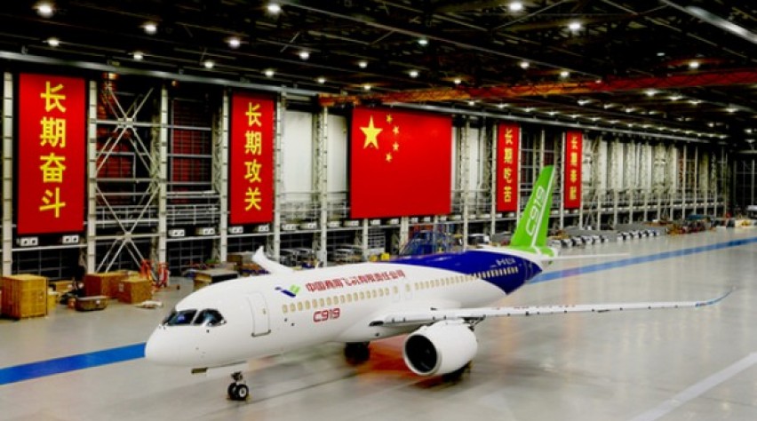 Foto (c) COMAC china, comac, c919