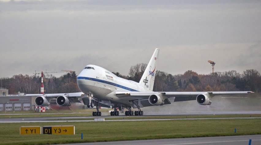 Foto (c) Hamburg Airport SOFIA 747SP