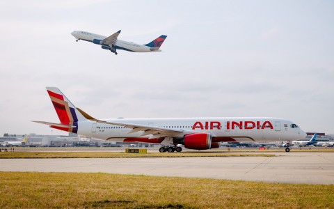 Air India A350 Heathrow