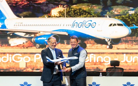 Pieter Elbers IndiGo A350
