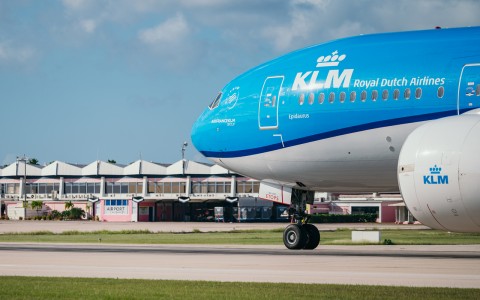 KLM Boeing 777 Bonaire