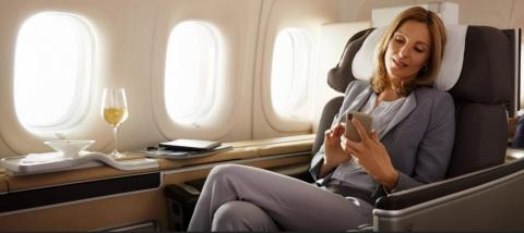 Foto (c) Lufthansa Lufthansa 747-8 First Class