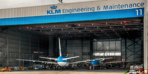 Foto (c) KLM KLM Technici Onderhoud