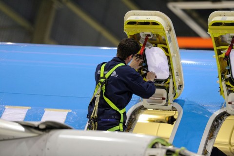 Foto (c) Air France-KLM Engineering & Maintenance Technicus KLM