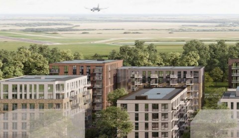 Uitzicht Polderbaan Het Nieuwe Noord