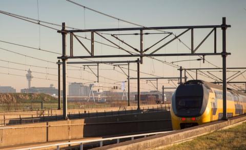 Foto (c) ProRail Trein Schiphol NS Dubbeldekker VIRM