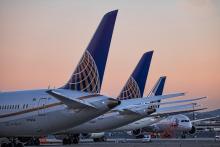 Boeing 787 Dreamliners van United