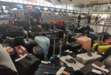 Stroomstoring bagage Schiphol