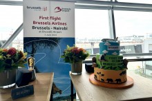 Brussels Airlines Nairobi Eerste vlucht