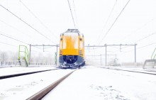 Foto (c) NS ICM trein sneeuw