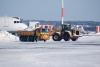 Luchthaven sneeuw