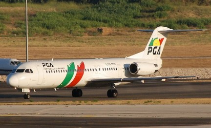 portugalia, fokker 100