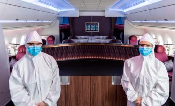 Foto (c) Qatar Airways Qatar Airways crew