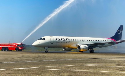 Foto (c) Embraer Ego Airways Eerste Lijnvlucht