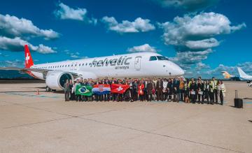 Foto (c) Embraer Helvetic Airways Embraer 195-E2