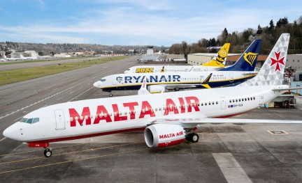 Foto (c) Boeing Ryanair Malta Air 737 MAX