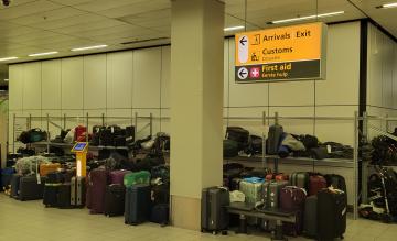 Schiphol Bagage Chaos Koffers