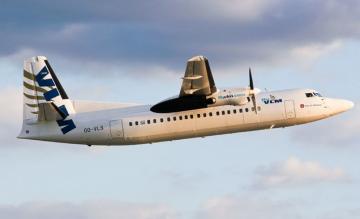 vlm airlines, fokker 50