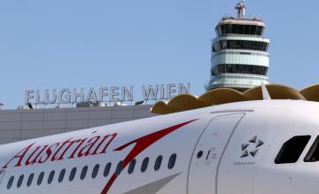 Wenen Airport Austrian Airlines