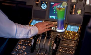 Foto (c) Reismedia/Pixabay Alcohol Piloot Cockpit
