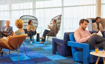 KLM non-schengen Crown Lounge