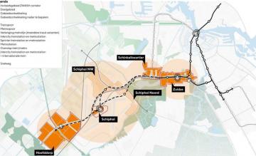 Foto (c) Integrale Eindrapportage Noord-Zuidlijn Metro Schiphol Tracékaart