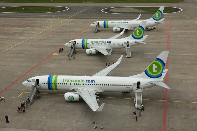 Transavia Boeing 737&#039;s