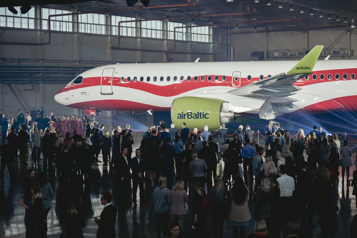 Foto (c) AirBaltic AirBaltic a220