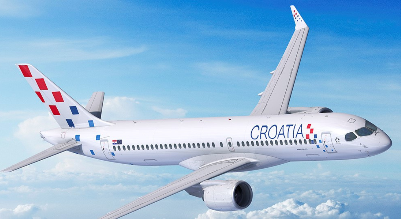 Croatia Airlines onthult ‘nieuw’ kleurenschema voor Airbus A220