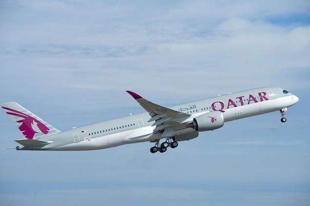 a350, xwb, qatar airways, airbus, testvlucht