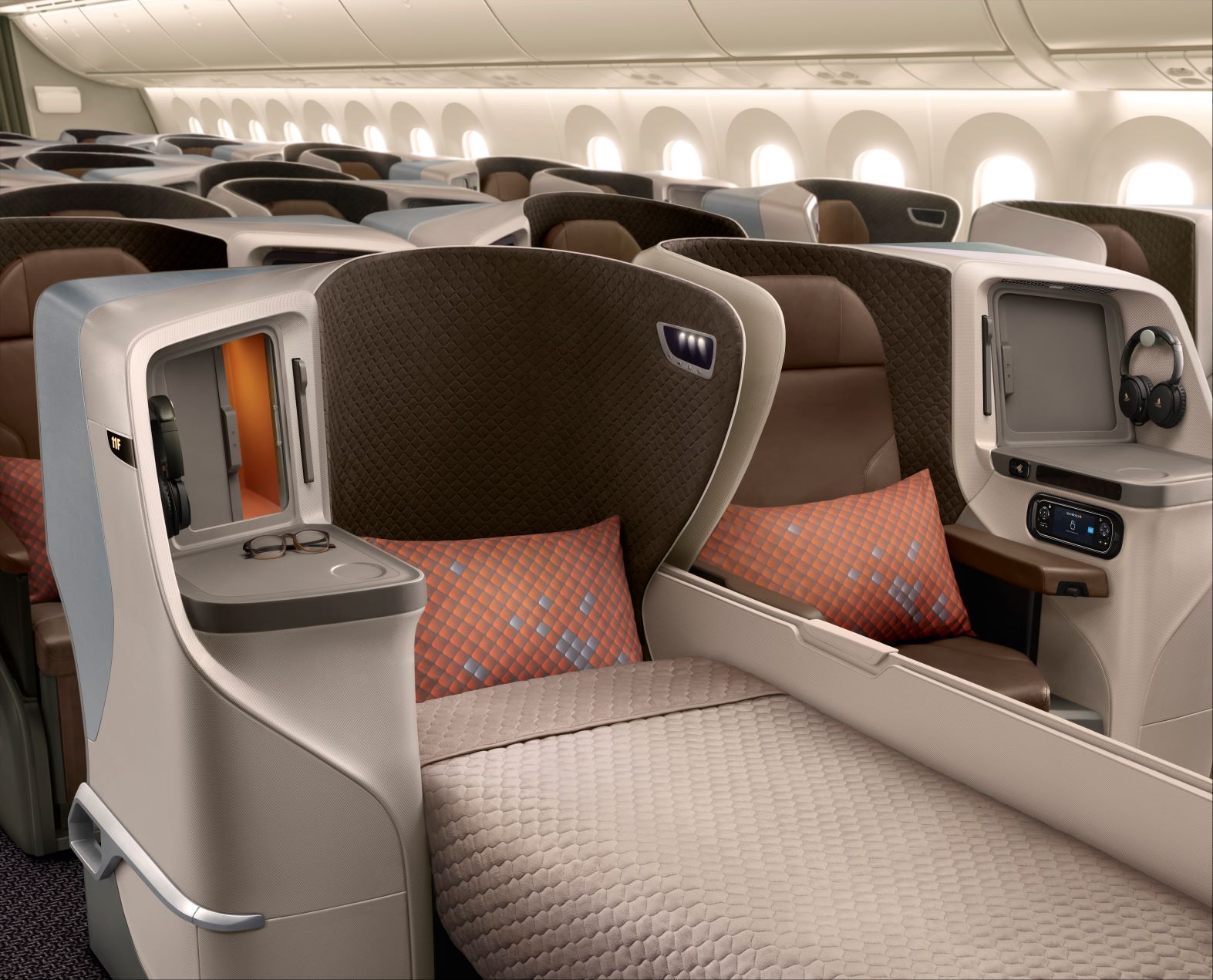 Singapore Airlines A350 Regional Business Class