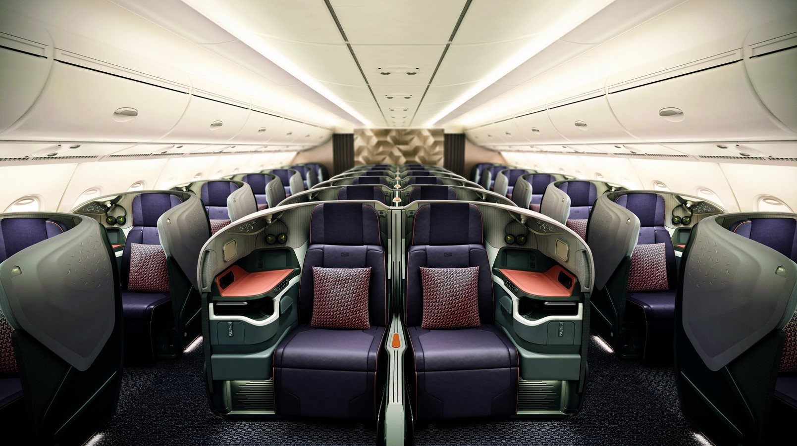 Singapore Airlines A380 Business Class