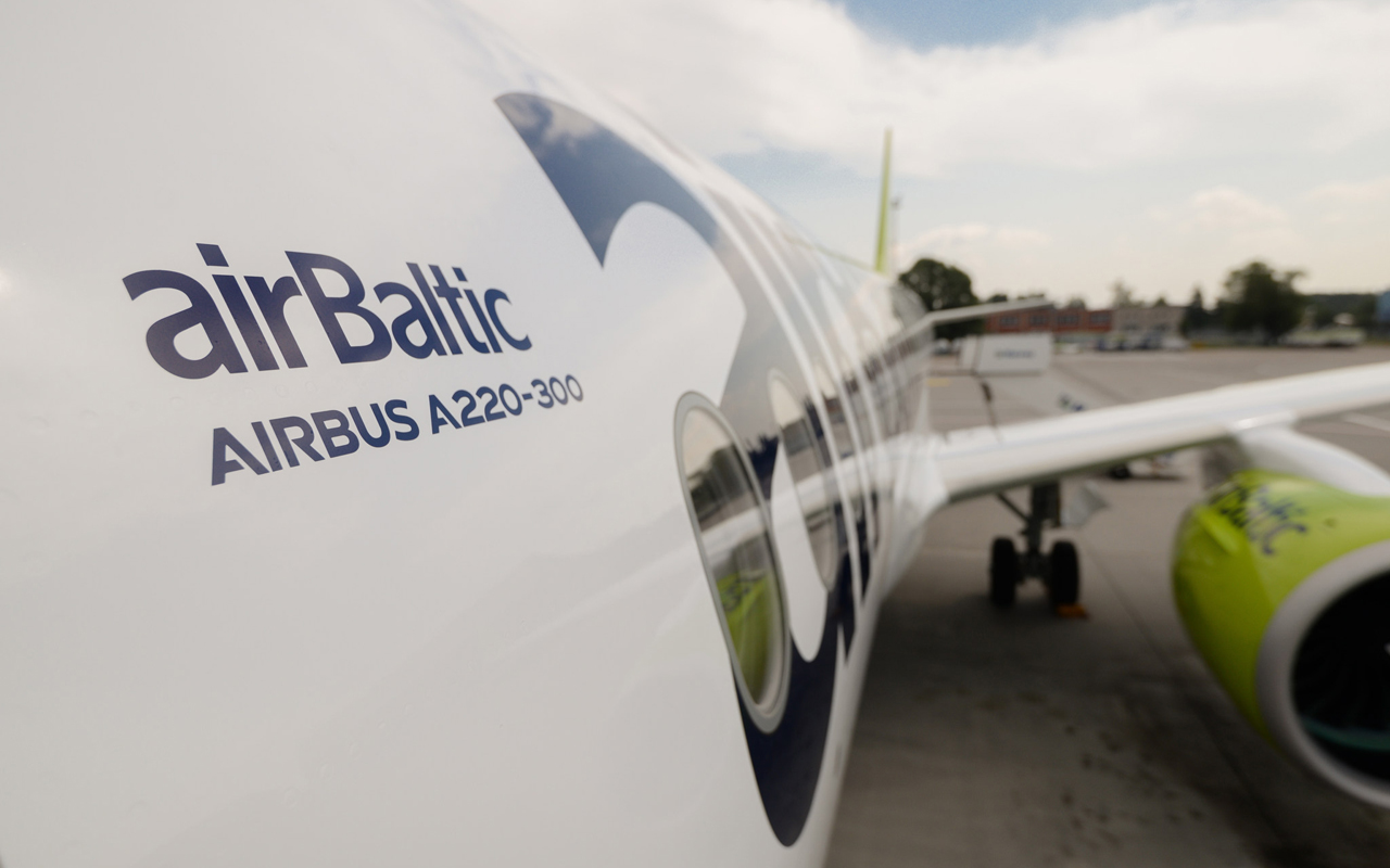 Foto (c) airBaltic AirBaltic A220