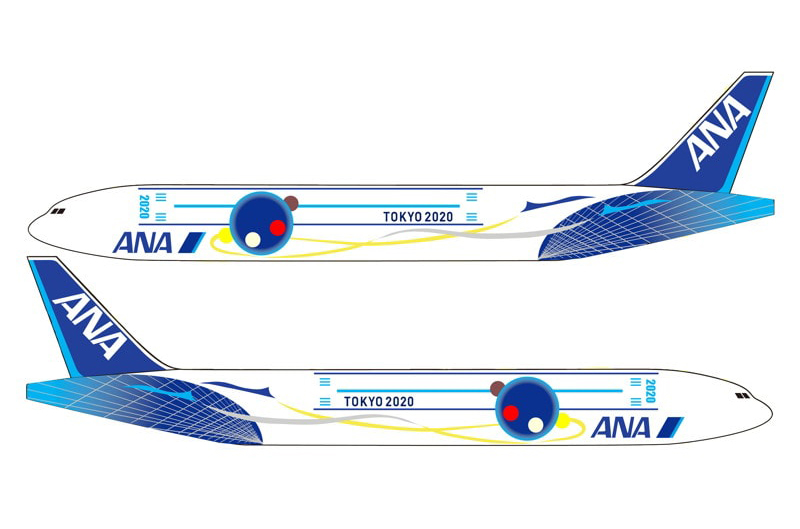 ANA Olympic Boeing 777 